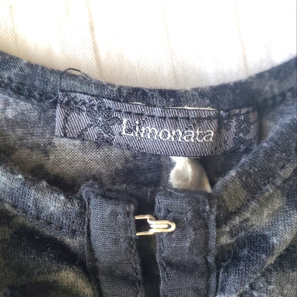 Limonata, Black leopard print Tank, Small - Picture 3 of 3